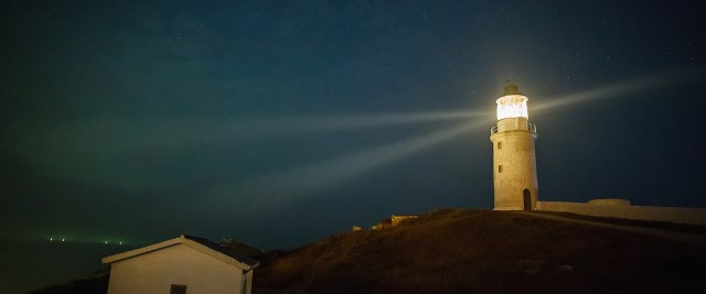 東莒灯台でご来光