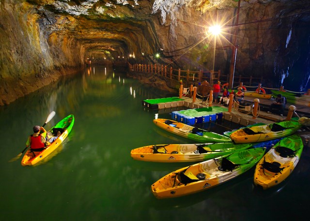 北海坑道(南竿)内部写真