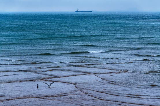 Squared sea at Kunqiu Beach – Photo by Hsu Chien-Tao_no