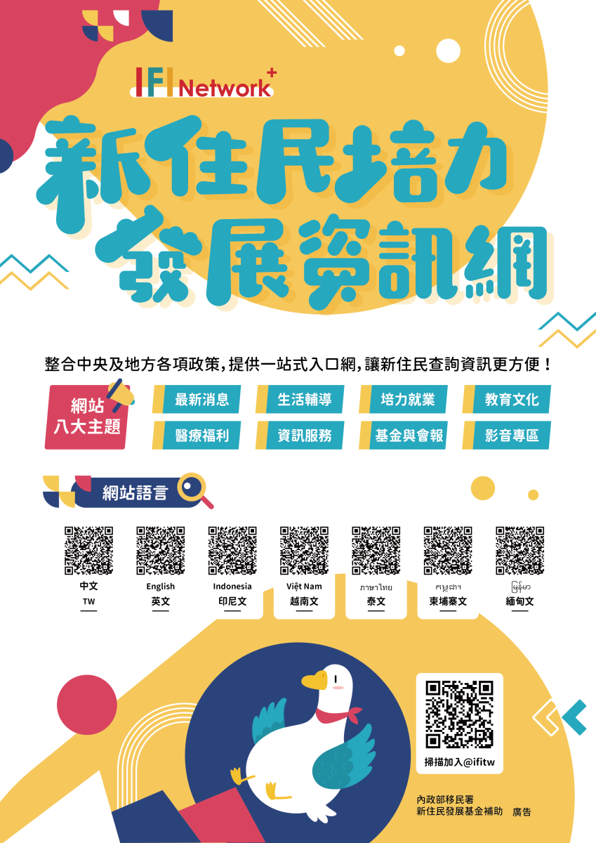 新住民培訓發展資訊網