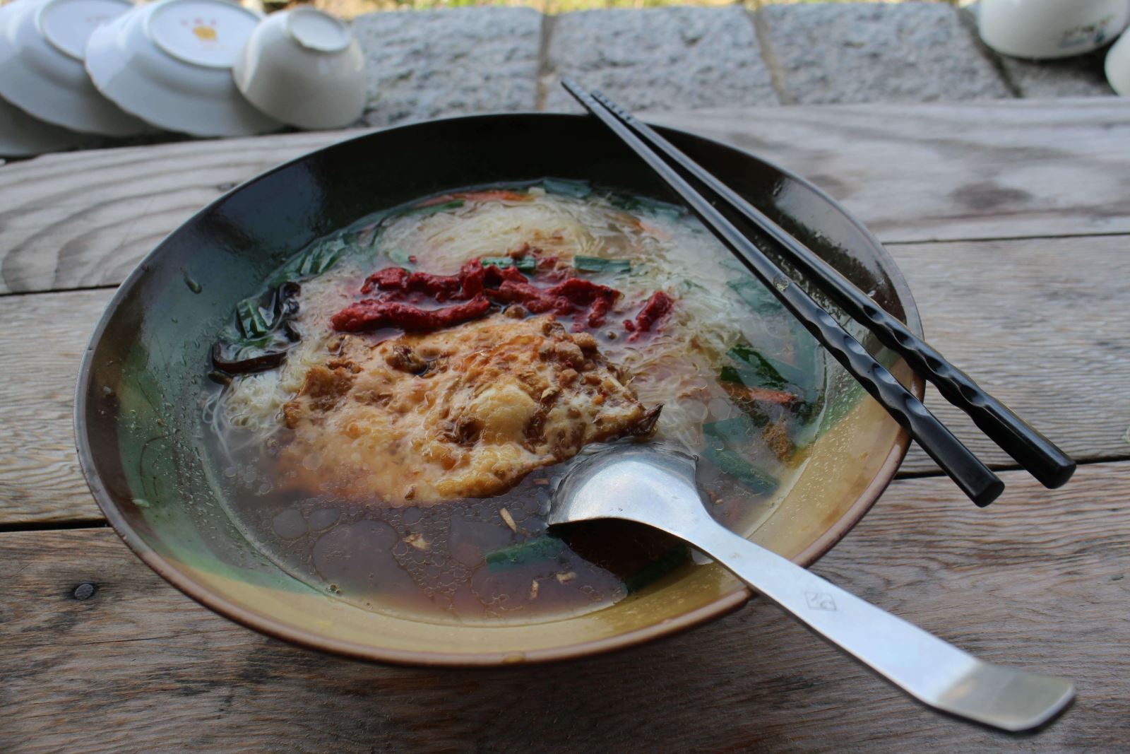 馬祖經典美食「老酒麵線」