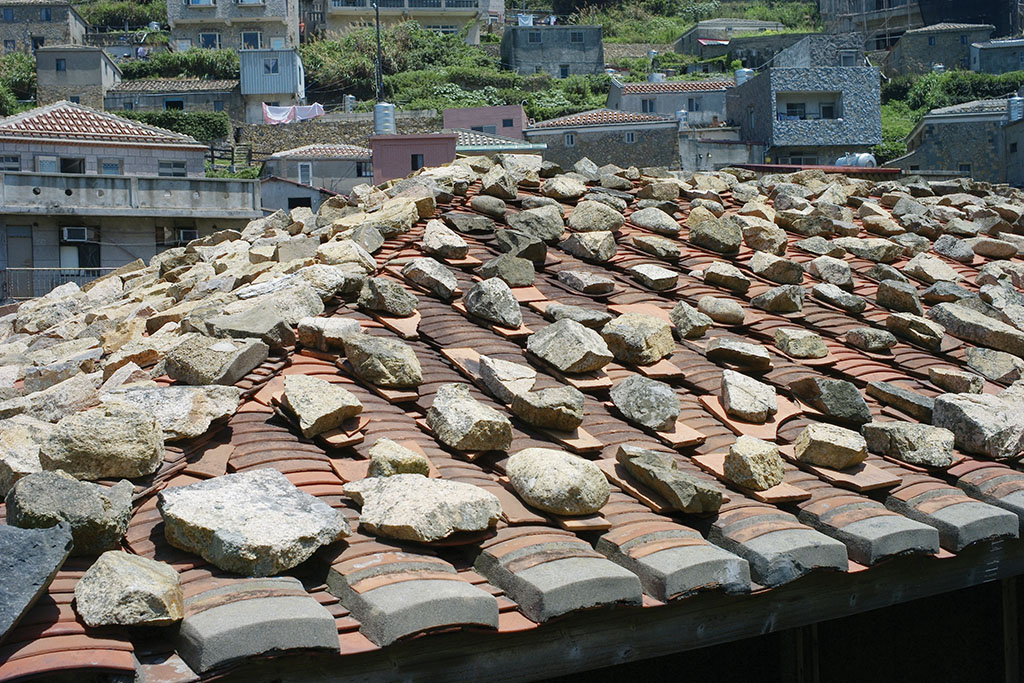 北竿芹壁聚落的石屋